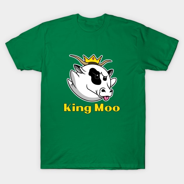 King Moo T-Shirt by WatershipBound